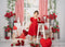 Kate Fenêtre Boho Rouge Saint Valentin Toile de fond conçu par Emetselch - Kate Backdrop FR