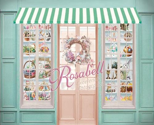 Kate Toile de fond de la boutique de Pâques conçue par Rosabell Photographie