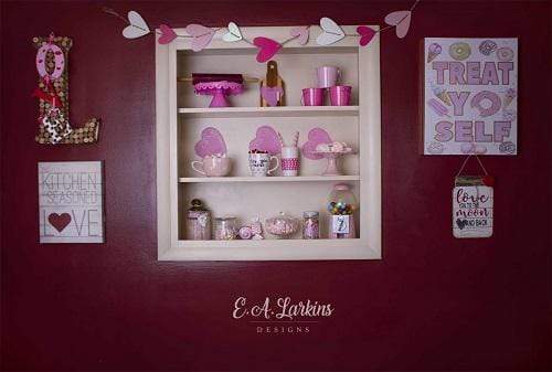 Katebackdrop£ºKate Valentines Kitchen Backdrop Designed By Erin Larkins