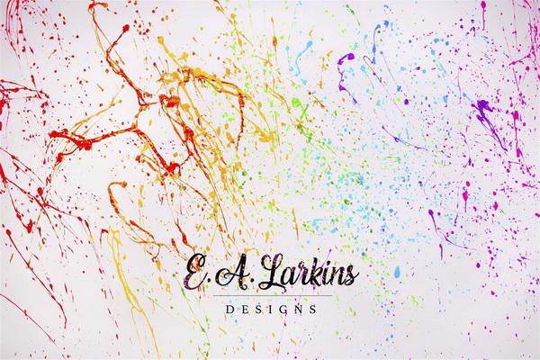 Kate Arc-en-ciel Peinture Photo Toile de fond conçu par Erin Larkins - Kate Backdrop FR