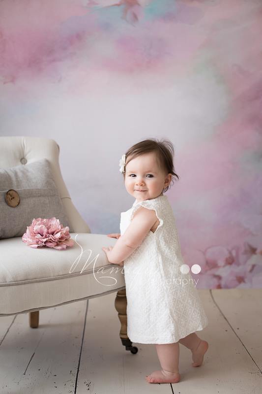 Katebackdrop：Kate Florals Pink Background Photography Blossom Backdrop