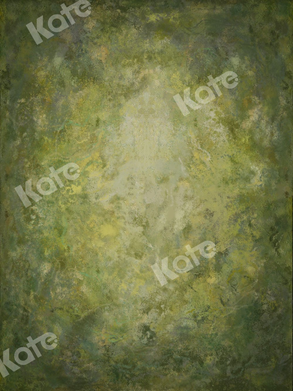 Kate Rétro vert Abstrait Portrait Toile de fond conçu par Jia Chan Photographie