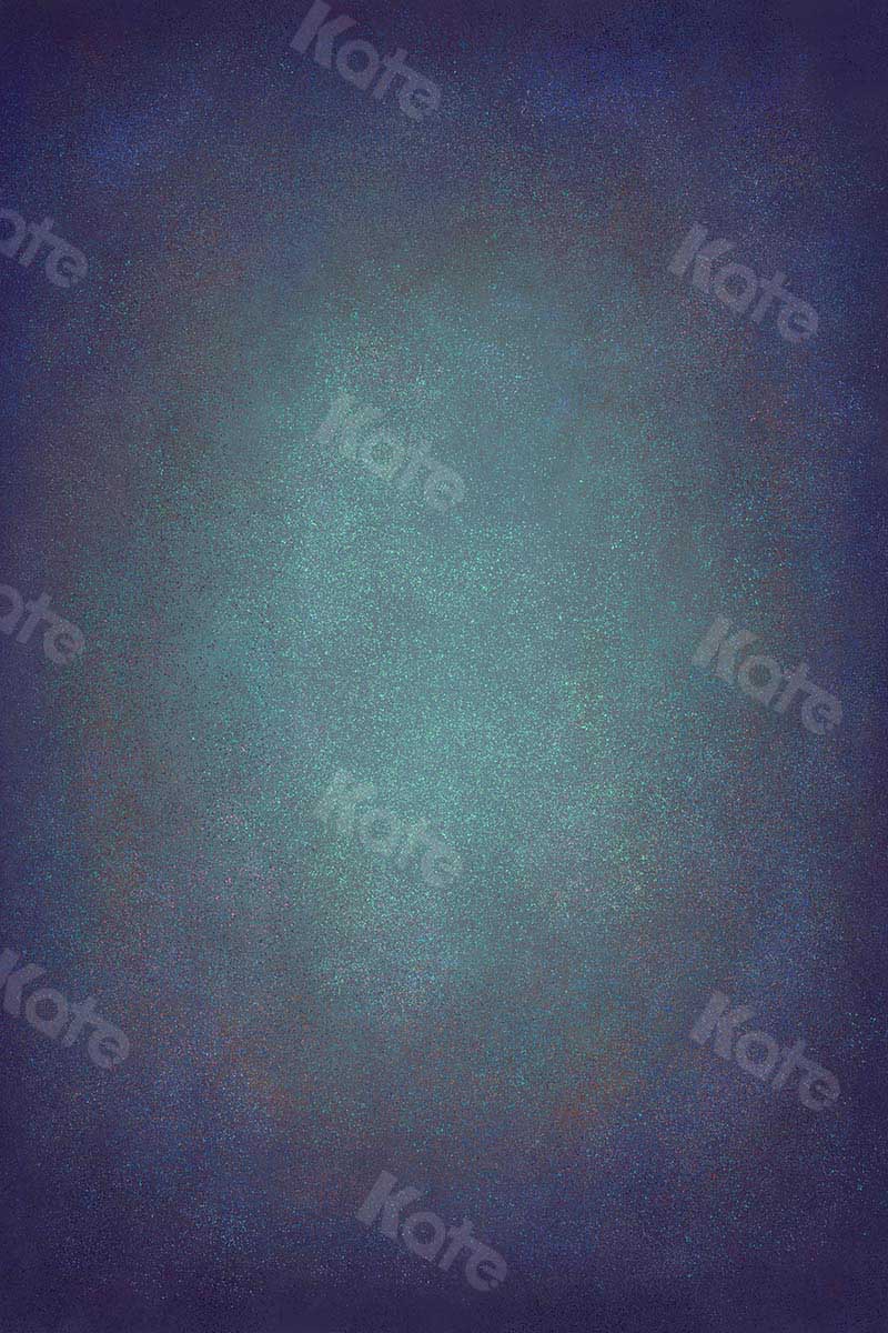 Kate Abstrait Bleu Vert Violet Texture granuleuse Toile de fond conçue par Kate Image - Kate Backdrop FR