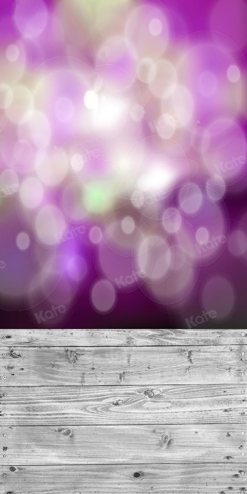 Kate Balayage la toile de fond Bokeh ton violet pour la photographie conçue par Kate Image