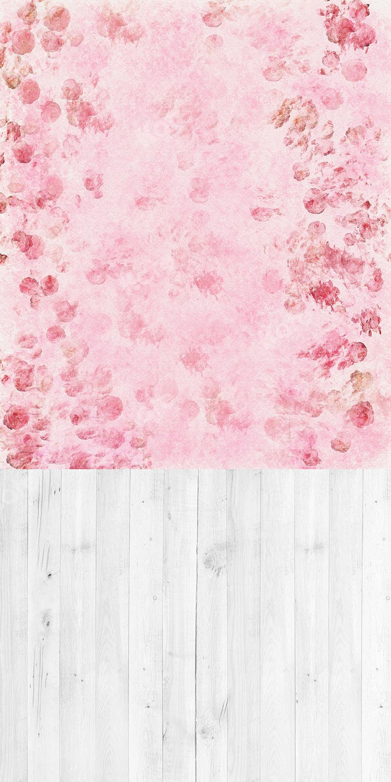 Kate Balayez la toile de fond de fleur rose pour la photographie conçue par Kate Image