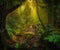 Kate Jungle Forêt Été Cake Smash Toile de fond conçue par Chain Photographie - Kate Backdrop FR