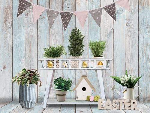 Katebackdrop£ºKate Easter Flower Decoration Wood Backdrop Designed By Claire