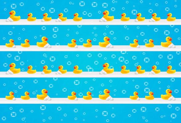 Katebackdrop£ºKate Children Rubber Ducks Backdrop for Milk Bath Designed By Jerry_Sina