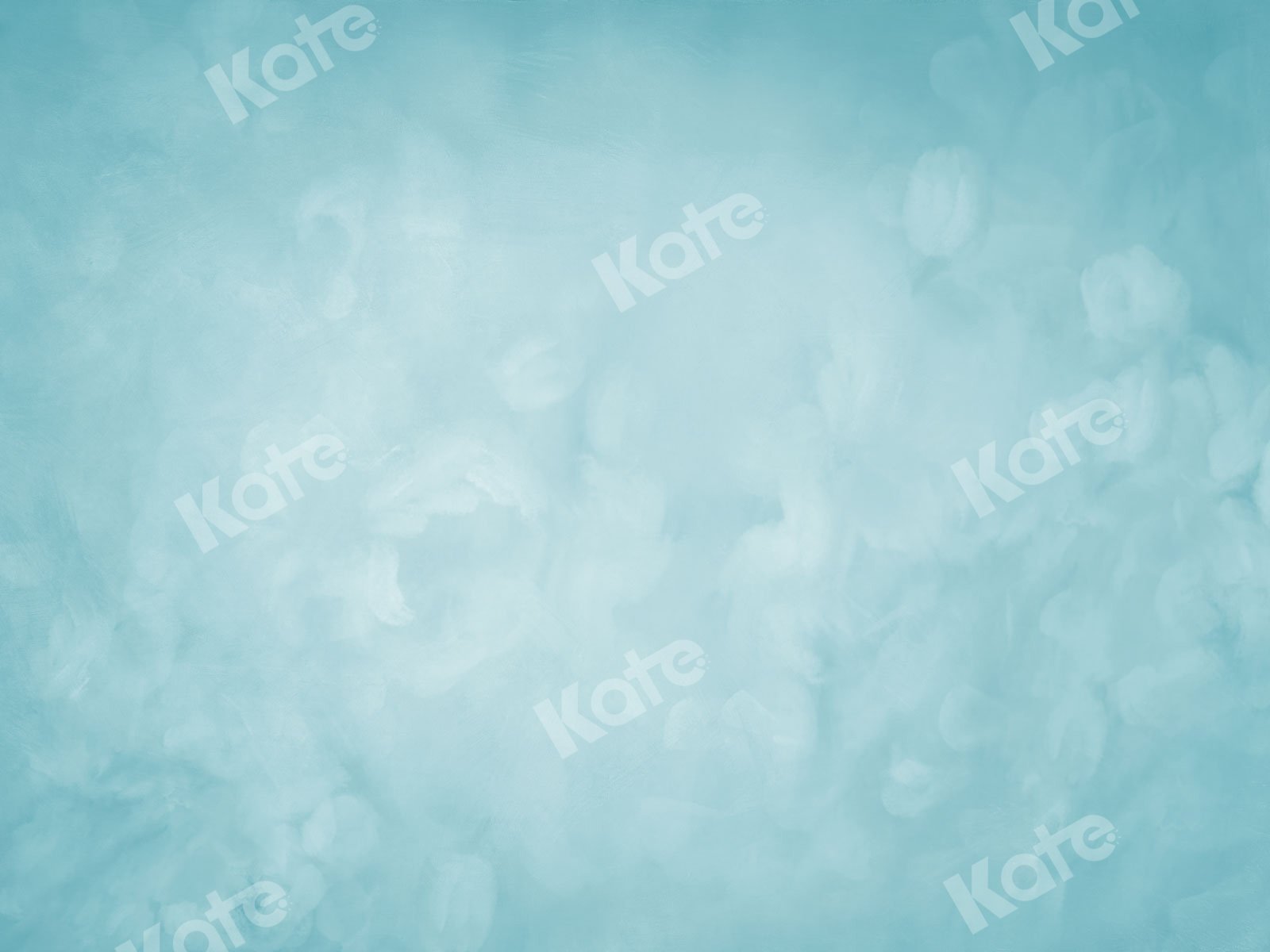 Kate Abstrait Portrait Bleu clair Toile de fond conçue par JS Photographie