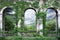 Kate Vignes Jardin Palais médiéval Été Toile de fond pour la photographie - Kate Backdrop FR