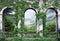 Kate Vignes Jardin Palais médiéval Été Toile de fond pour la photographie - Kate Backdrop FR