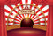 Kate Rouge Scène Cirque Enfant Toile de fond pour la photographie - Kate Backdrop FR