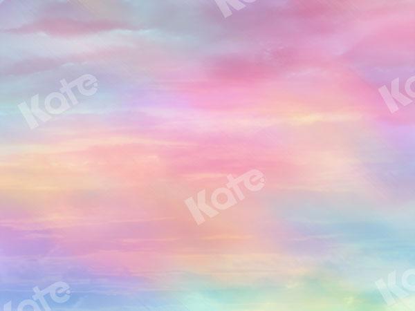 Kate Toile de fond abstraite arc-en-ciel pour la photographie