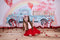 Kate Saint-Valentin Camion d'amour Toile de fond conçue par GQ - Kate Backdrop FR