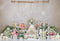 Kate Boho Printemps Attrape-rêves Fleurs Toile de fond conçue par Emetselch - Kate Backdrop FR