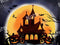 Kate Halloween Citrouilles Sorcière Maison Toile de fond conçue par Chain Photographie - Kate Backdrop FR
