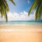 Kate Ciel bleu Plage Été Toile de fond conçu par Chain Photographie - Kate Backdrop FR