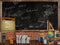 Kate retour à l'école fond salle de classe tableau noir conçu par Emetselch - Kate Backdrop FR