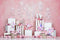 Kate Boho Rose Printemps Saint-Valentin Toile de fond conçue par Emetselch - Kate Backdrop FR