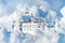 Kate Fantaisie Ciel Château Nuage Cake smash Toile de fond conçue par Chain Photographie - Kate Backdrop FR