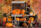 Kate Autumn Citrouille Feuille d'érable Toile de fond conçu par Emetselch - Kate Backdrop FR
