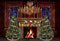 Kate Cheminée Noël Fenêtre Lustre Toile de fond conçue par Emetselch - Kate Backdrop FR