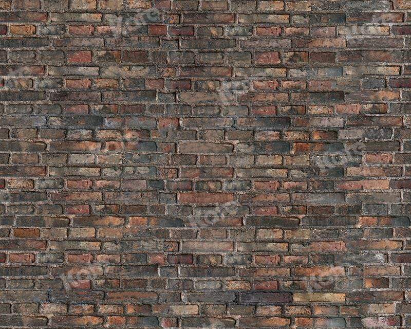Kate toile de fond rétro originale de mur de briques conçue par Kate image
