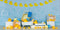 Kate Douche Bébé Bulles Canard Toile de fond conçu par Emetselch - Kate Backdrop FR