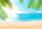 Kate Été Vacances Plage Mer Bleu Toile de fond conçue par Chain Photographie - Kate Backdrop FR