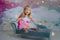 Kate Arc-en-ciel Ciel Nuage Rose Aquarelle Toile de fond - Kate Backdrop FR
