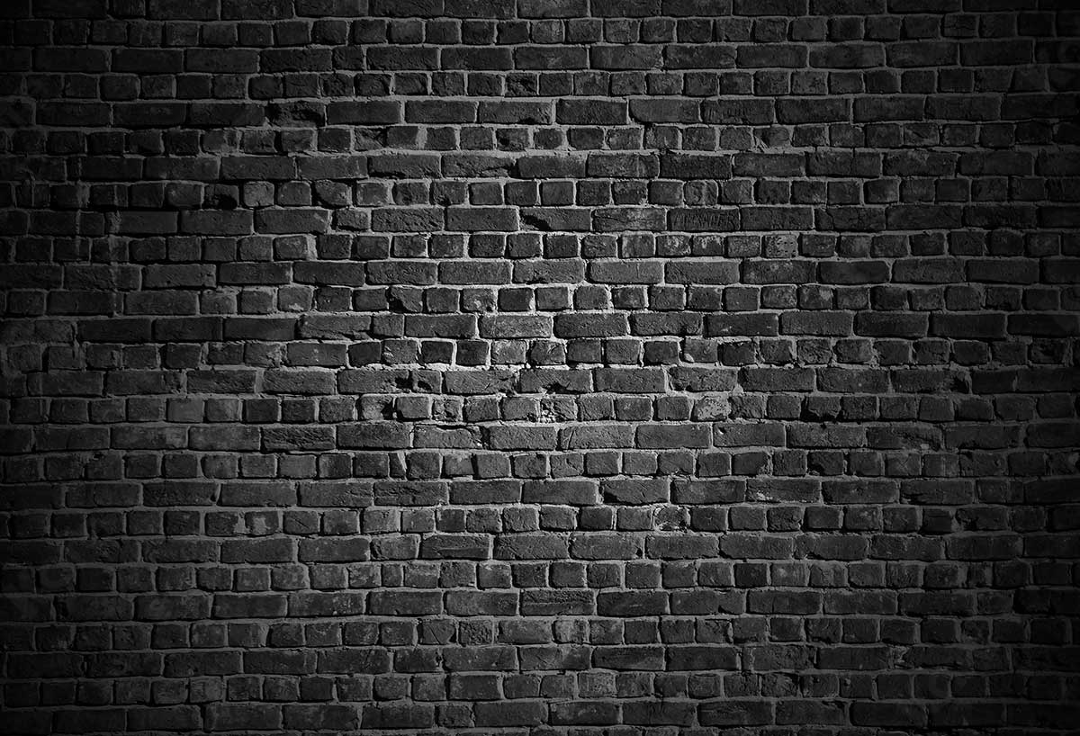 Kate mur de briques noires pour la photographie - Kate Backdrop FR