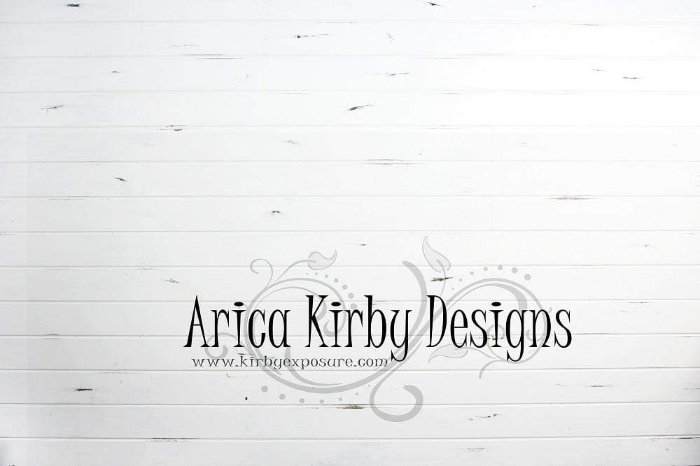 Katebackdrop£ºKate Distressed White Shiplap Wood Backdrop designed by Arica Kirby