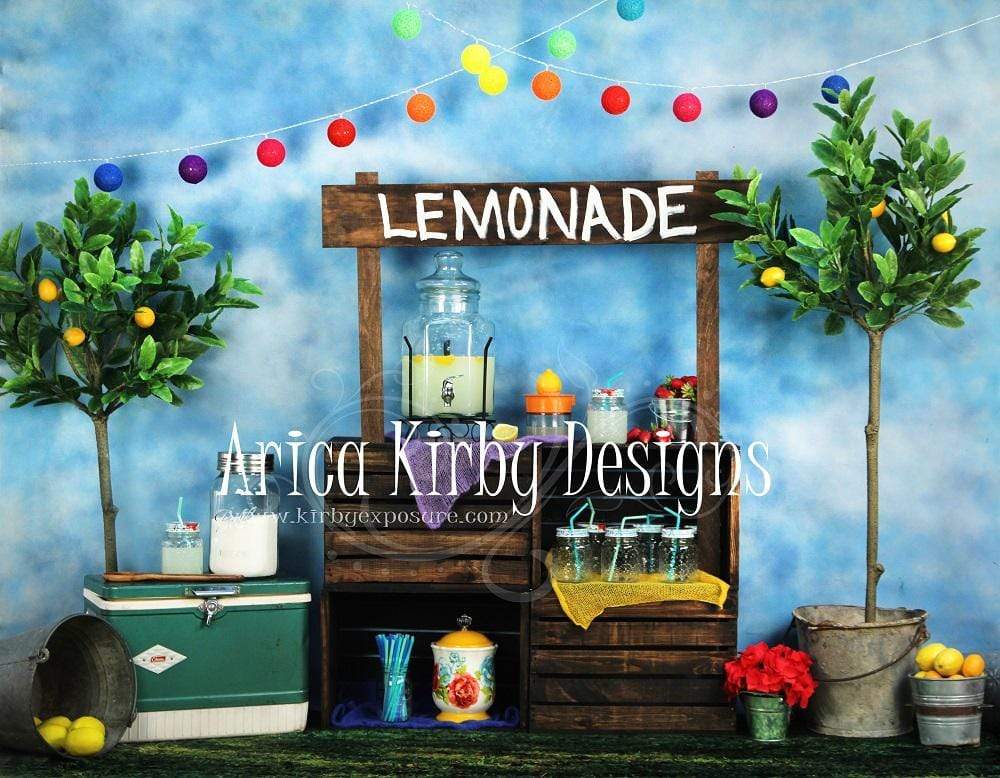 Katebackdrop£ºKate When Life Gives You Lemons Summer Backdrop designed by Arica Kirby