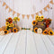 Kate Été Anniversaire Tournesol Mur/Sol en bois Toile de fond pour la photographie - Kate Backdrop FR