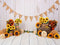 Kate Été Anniversaire Tournesol Mur/Sol en bois Toile de fond pour la photographie - Kate Backdrop FR