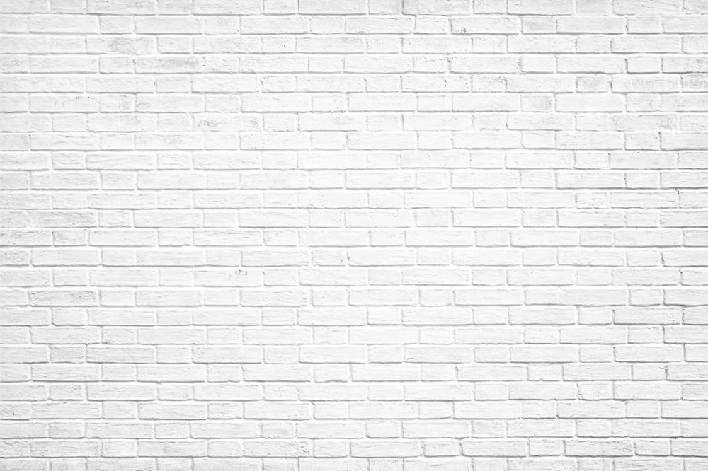 Kate Mur de briques Rétro Gris blanc Toile de fond pour la photographie - Kate Backdrop FR