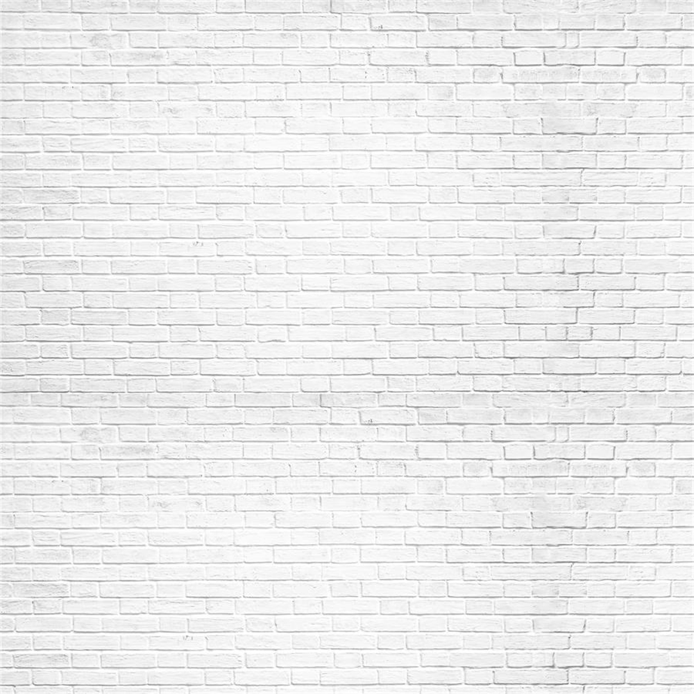 Kate Mur de briques Rétro Gris blanc Toile de fond pour la photographie - Kate Backdrop FR