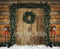Kate Couronne de Noël Porte Vacances Toile de fond conçue par Arica Kirby - Kate Backdrop FR