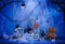 Kate Toile de fond de décorations de citrouille et de libellule d'Halloween pour la photographie conçue par Studio Gumot - Kate Backdrop FR