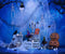 Kate Toile de fond de décorations de citrouille et de libellule d'Halloween pour la photographie conçue par Studio Gumot - Kate Backdrop FR