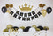 Kate Ballons Doré & Noir Royal Anniversaire Enfants  Toile de fond conçue par Sherie Skelly - Kate Backdrop FR