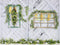 Kate Citron Bois rétro Blanc Printemps Marguerites Toile de fond pour la photographie - Kate Backdrop FR