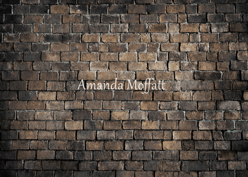 Katebackdrop£ºKate Sooty Brick Wall Backdrop for Photography Designed by Amanda Moffatt
