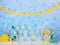 Kate Enfants Canard Jaune Bulles Ballons Toile de fond pour la photographie - Kate Backdrop FR