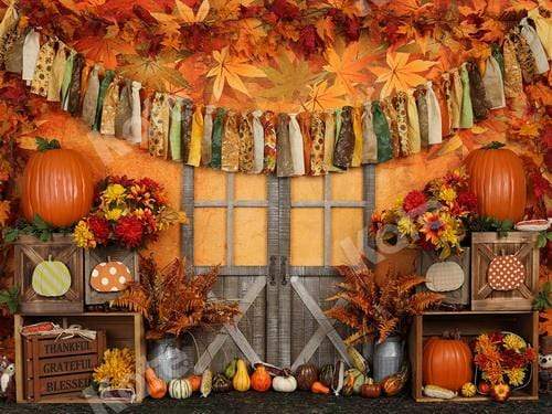 Katebackdrop£ºKate Autumn Harvest Thanksgiving Backdrop for Photography