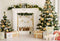 Katebackdrop£ºKate Christmas Decorations Presents Fireplace Backdrop