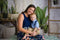 Kate Boho Macrame Anniversaire Toile de fond conçu par Mandy Ringe - Kate Backdrop FR