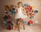 Kate Fleurs murales 3D Toile de fond pour la photographie conçue par Melissa King - Kate Backdrop FR
