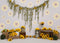 Kate Anniversaire Tournesol Printemps Toile de fond conçue par Melissa King - Kate Backdrop FR