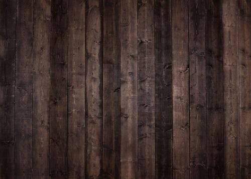 Kate Toile de fond en bois brun noir conçue par Rose Abbas